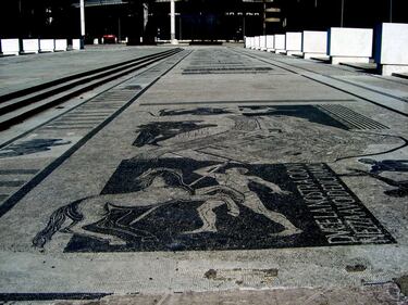 Foro Italico, Stadio dei Marmi: ecco i mosaici dedicati al Duce 5
