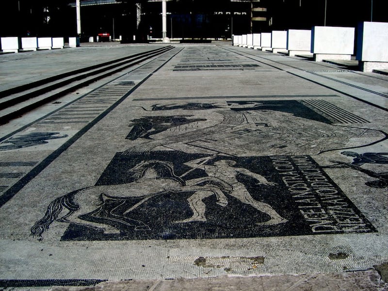 Foro Italico, Stadio dei Marmi: ecco i mosaici dedicati al Duce 5