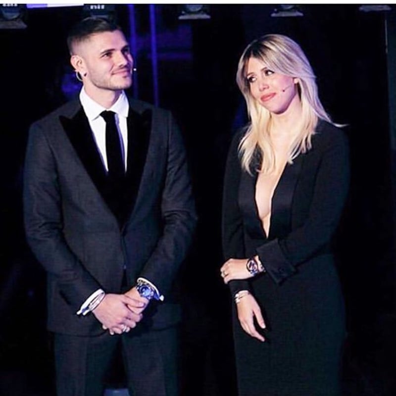 Wanda Nara e Mauro Icardi a C'è posta per te