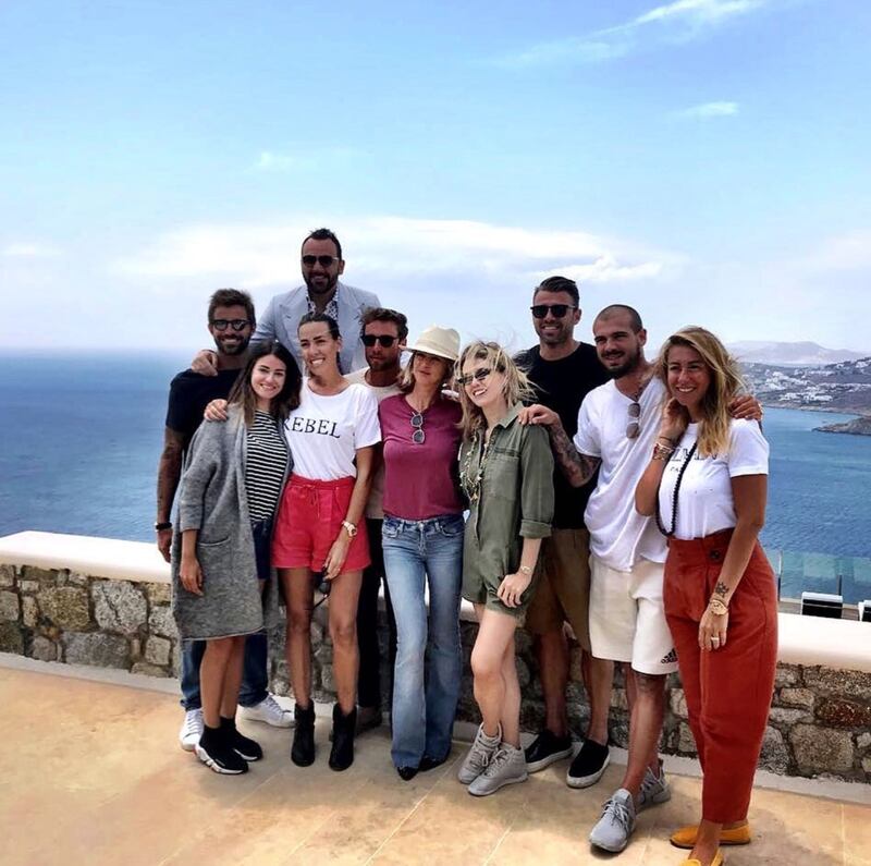 Le mogli dei calciatori della Juventus in vacanza: foto 7