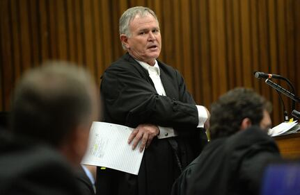 Pistorius, le foto choc del delitto 11