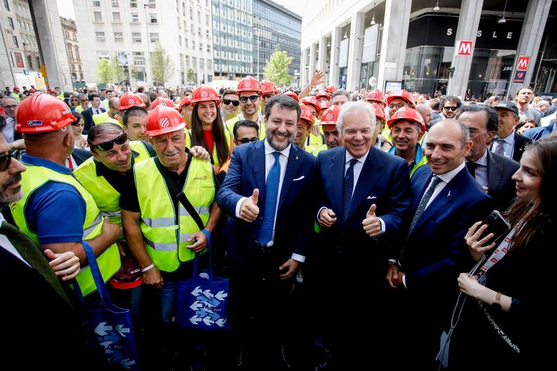 Inaugurazione nuove fermate della M4 che colleganol’aeroporto di Linate a San Babila 6