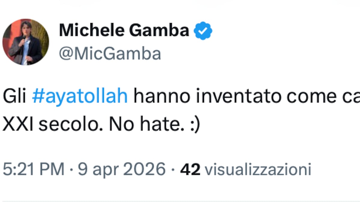 "Il mondo fa il tifo per i Guardiani della rivoluzione". I post choc del segretario Pd