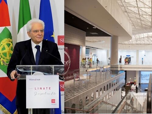 Mattarella: "Linate è la prova che il Paese non è stato inerte"