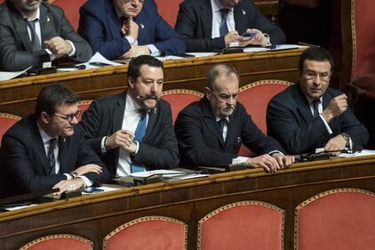 In Senato per il processo a Salvini 4