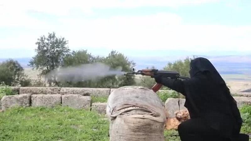 Le guerriere della Jihad in Siria 1
