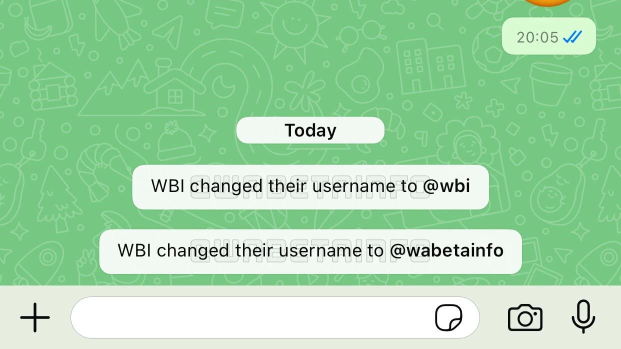 WhatsApp, notifiche per i cambi di username: cosa significa