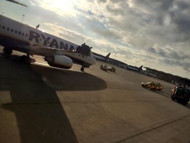 Scontro fra aerei Ryanair a Stansted 2