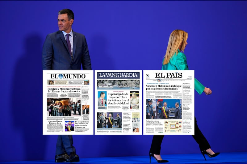 “Meloni contro Sanchez”. La crisi tra Roma e Madrid sui quotidiani spagnoli