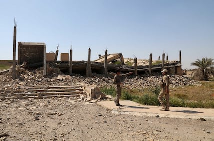 Il mausoleo distrutto di Saddam Hussein 4