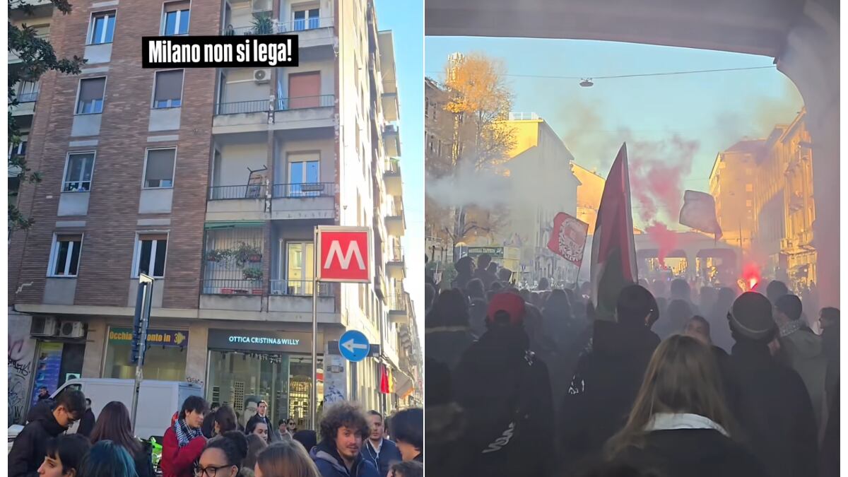 "Valditara nella bara" e attacchi a Giorgia Meloni. La violenza choc degli studenti ProPal in corteo