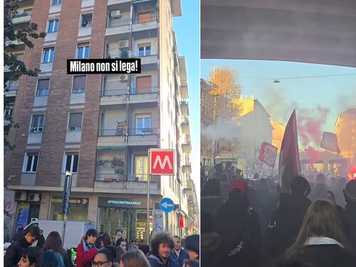 "Valditara nella bara" e attacchi a Giorgia Meloni. La violenza choc degli studenti ProPal in corteo