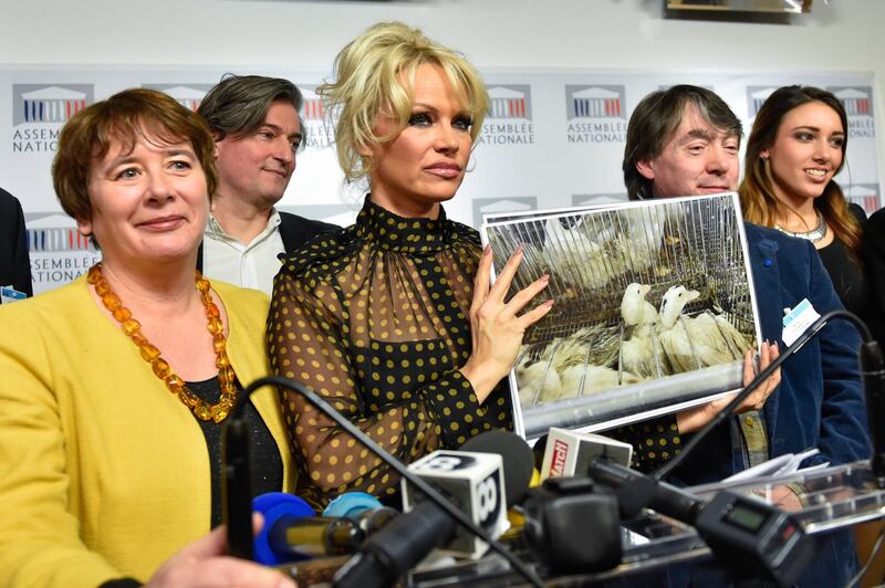 Pamela Anderson contro il foie gras 23