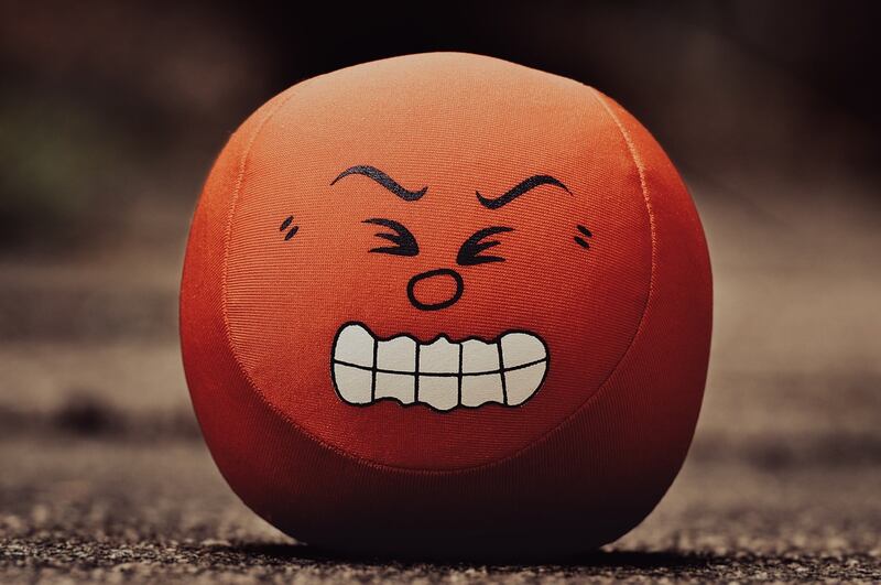 emoticon rabbia