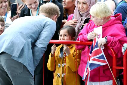 Il Principe Harry in visita al Barton Neighbourhood Centre  1