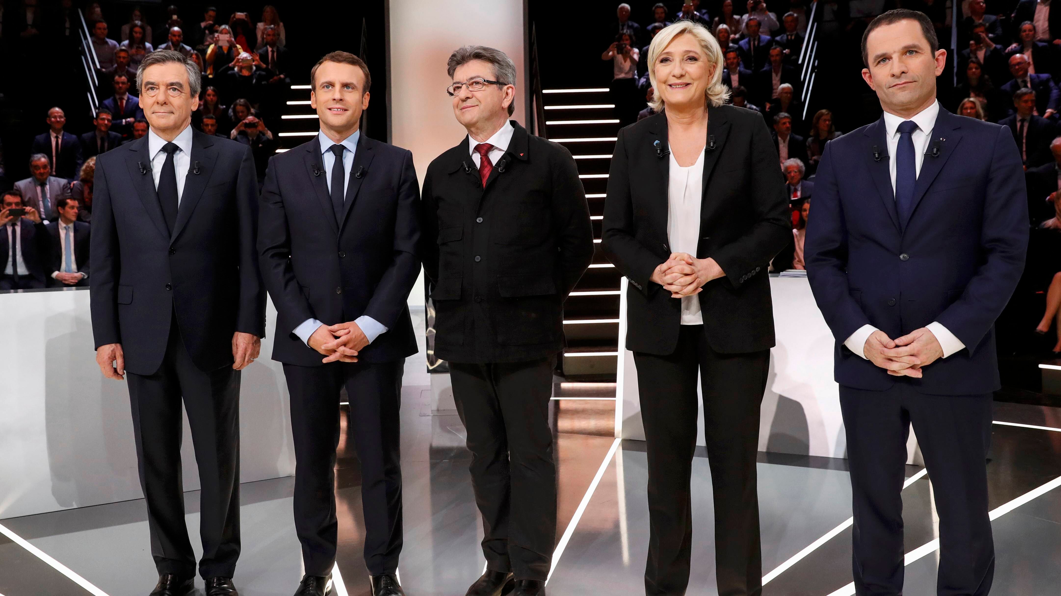 Francia, tutti contro Macron nel duello tv per gli indecisi