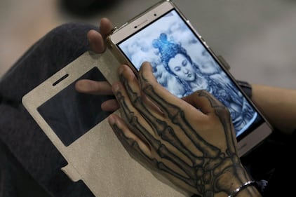 La festa internazionale del tatuaggio a Shangai 5