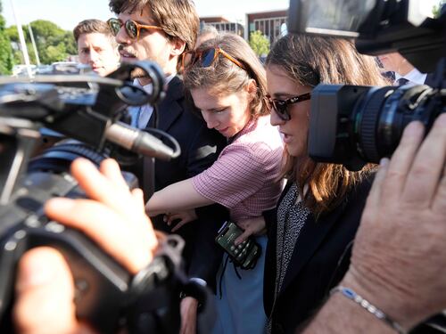 Amanda Knox a Firenze per il processo bis per calunnia