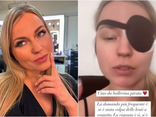"Colpa delle lenti a contatto". Così la ballerina di Ballando Anastasia Kuzmina ha perso la vista