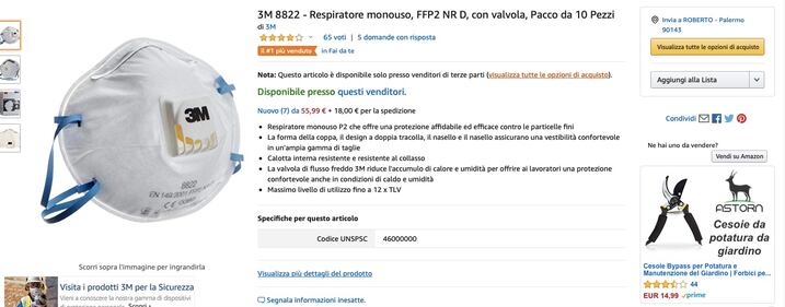 Prezzi alle stelle per chi vuole comprare mascherine e gel antibatterici 3