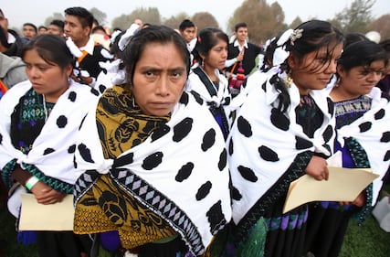 Messa del Papa con gli indigeni 15