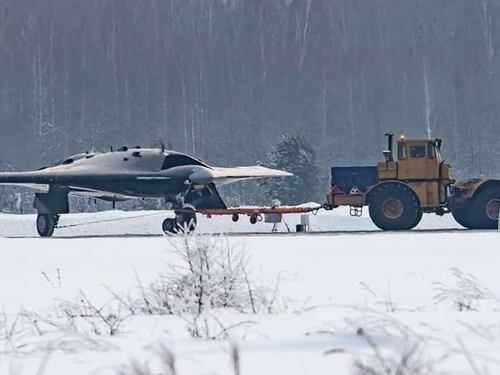 La Russia e il drone Hunter