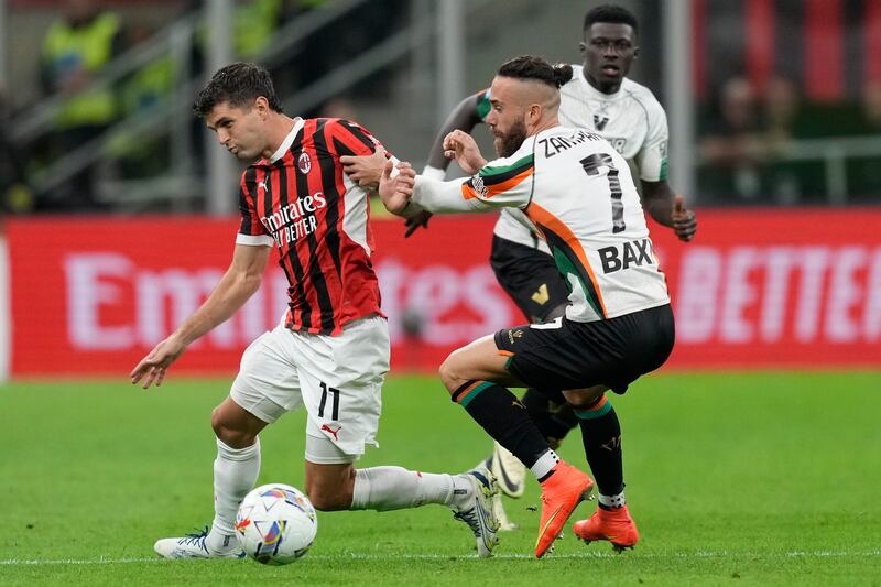 Pulisic Milan Venezia