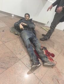Due esplosioni all'aeroporto di Bruxelles 1