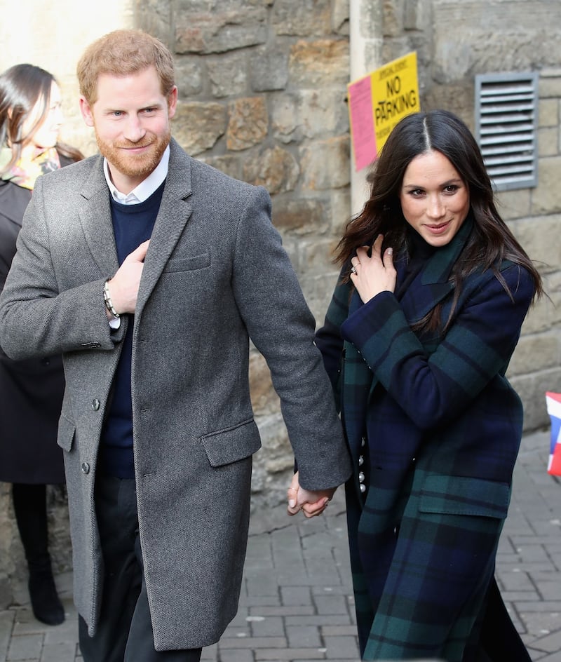 Meghan Markle raggiante col Principe Harry 17