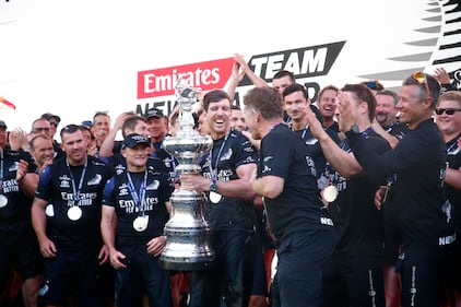 America's Cup: le immagini del trionfo di Team New Zealand 3