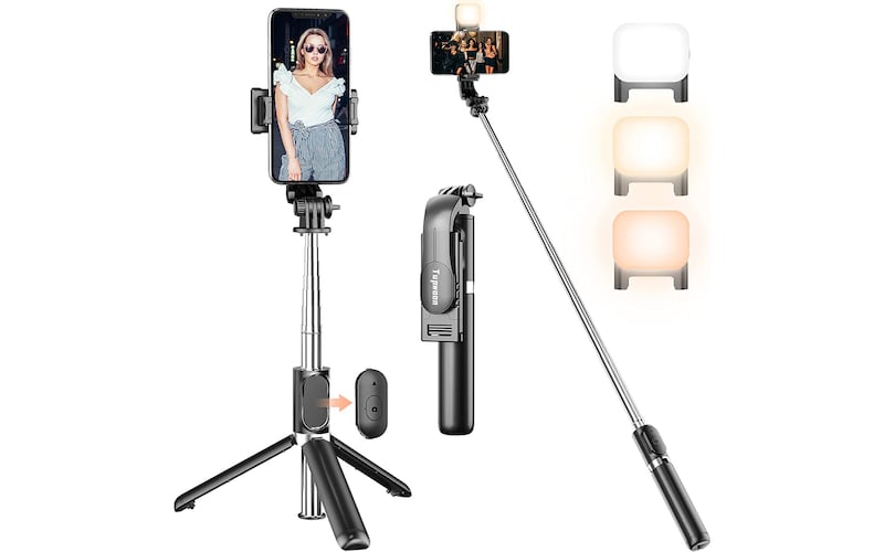 Asta per selfie Tupwoon con luce