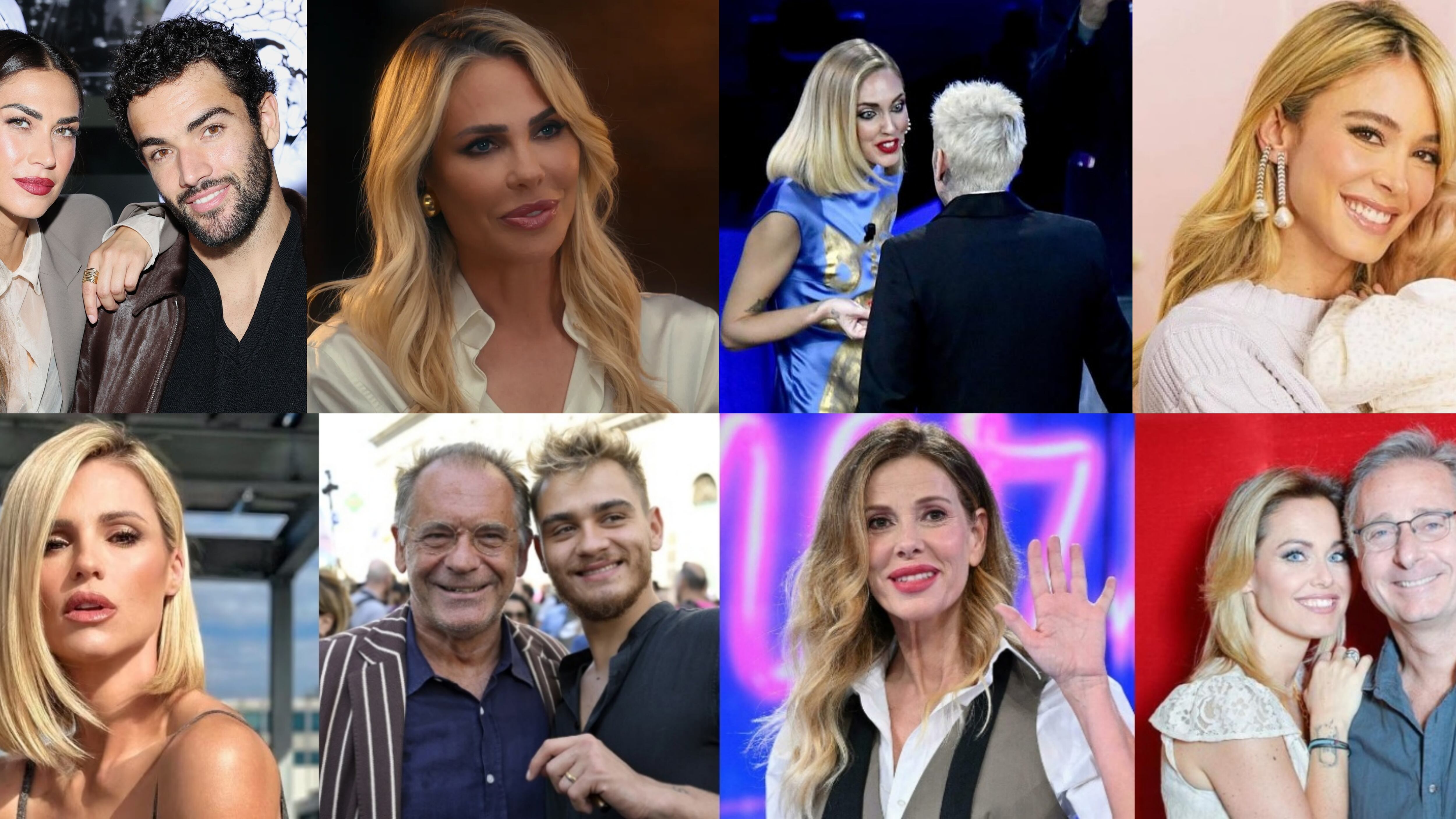 Satta, Ferragnez, Hunziker, Belen e Blasi: i 12 gossip più chiacchierati del 2023