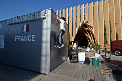Lo smantellamento di Expo 7