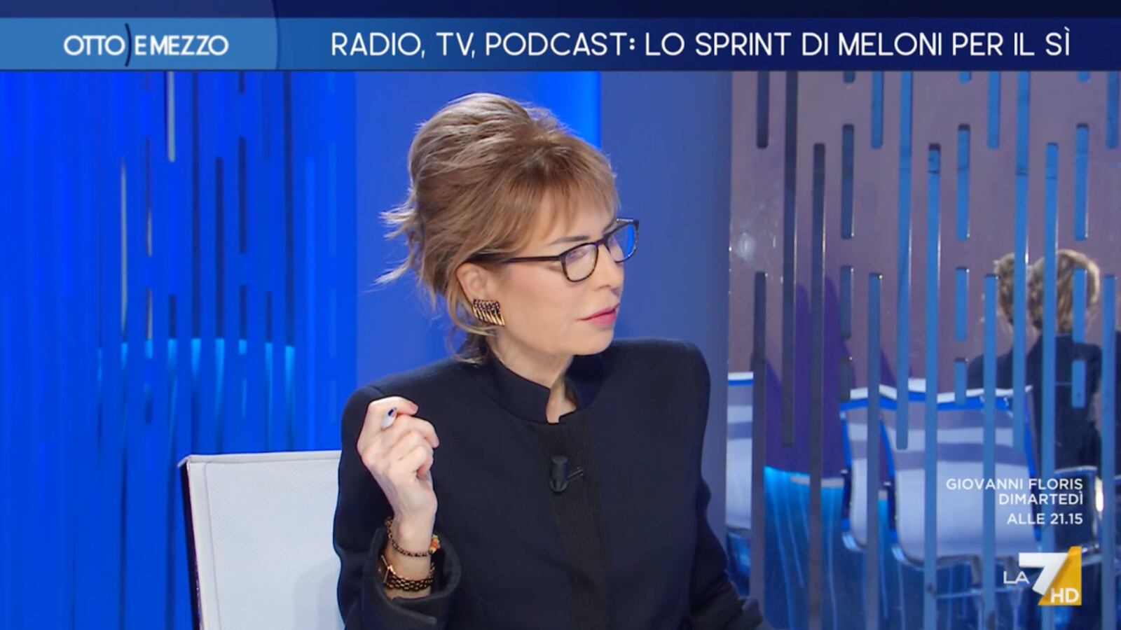 L’indecente sceneggiata a La7, Meloni da Fedez e le femministe: quindi, oggi…