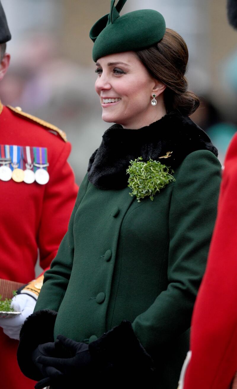 Kate Middleton in verde per San Patrizio 18