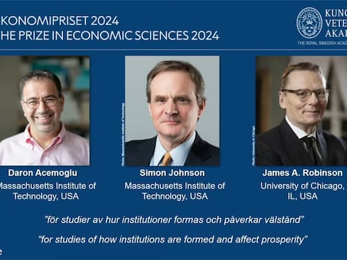 Nobel per l'Economia, vincono Acemoglu, Johnson e Robinson: decisivi gli studi su istituzioni e prosperità
