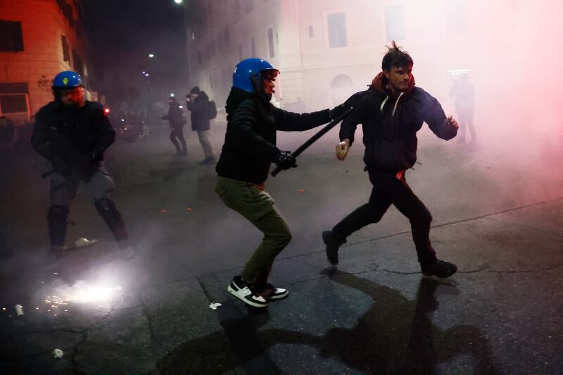 Scontri a Roma 2
