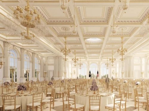 La Casa Bianca di Trump: ecco la maxi sala da ballo