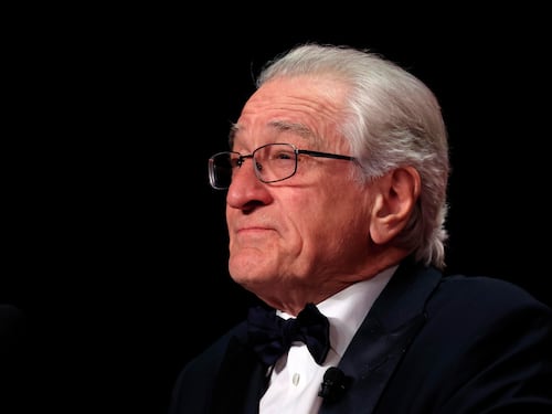 De Niro scatenato