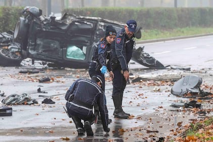 Terribile schianto a Milano: le immagini dal luogo dell'incidente 1