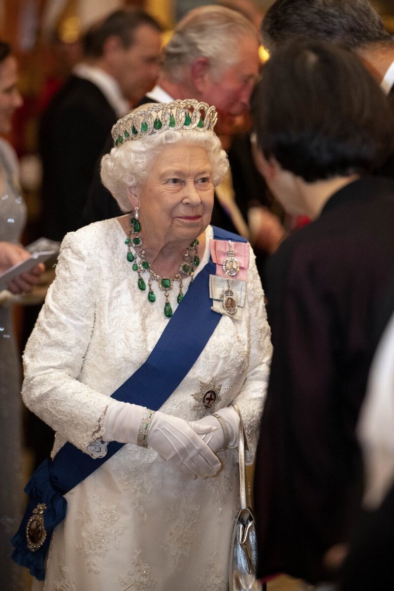 Kate Middleton, le foto al ricevimento di Buckingham Palace 9