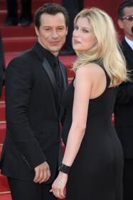 Laetitia Casta e Stefano Accorsi alla premiere del film Visage, Cannes (2009)