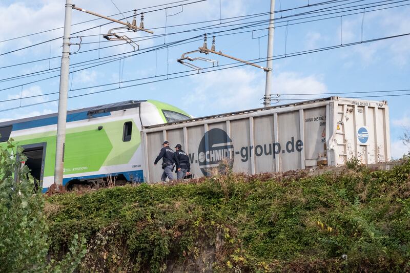 Treno deragliato Milano 3