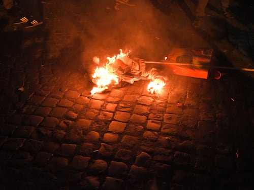 Ncc in protesta a Roma: tensione in piazza