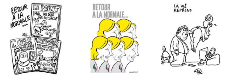 Le vignette di Charlie Hebdo
