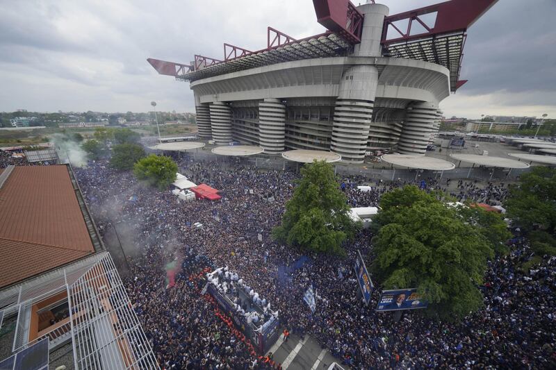 Milano si colora di nerazzurro: le immagini più bella della festa dell'Inter 2