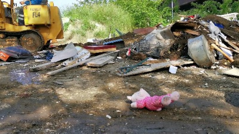 Campo rom smantellato nel Napoletano 5