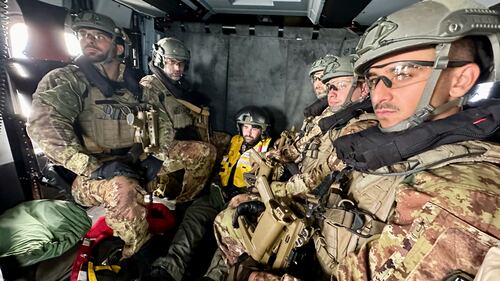 Abordo del Cacciatorpediniere Caio Duilio nel Goplfo di Aden 3