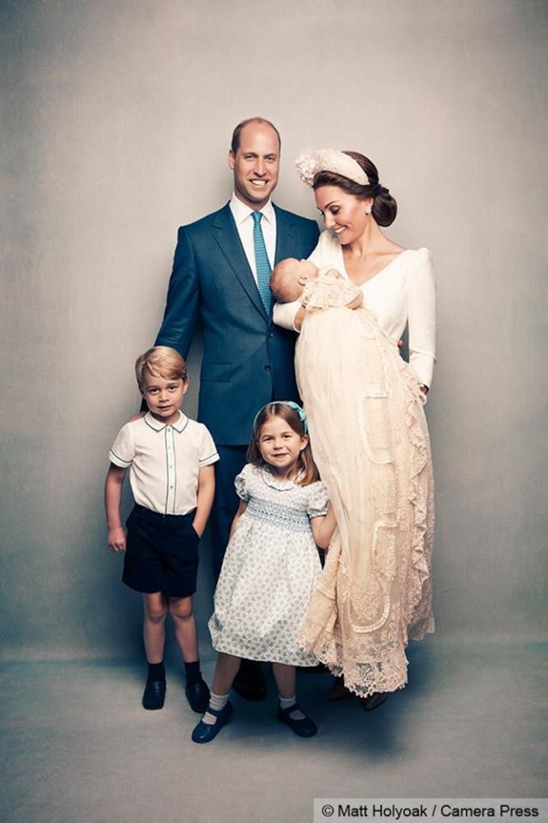 Le foto ufficiali del battesimo del principe Louis 5