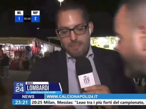 "Terrone di m..." al cronista napoletano: 5 anni di Daspo al tifoso del Milan